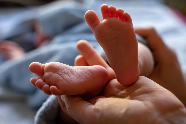 baby, newborn, baby feet