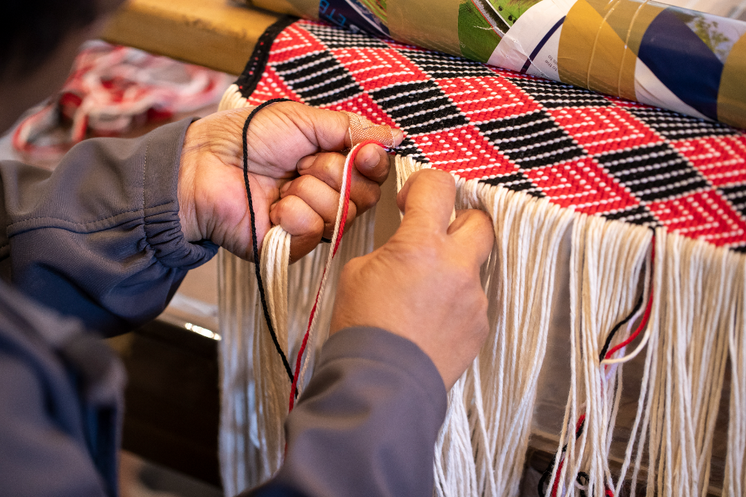 Te Puia Maori Weaving