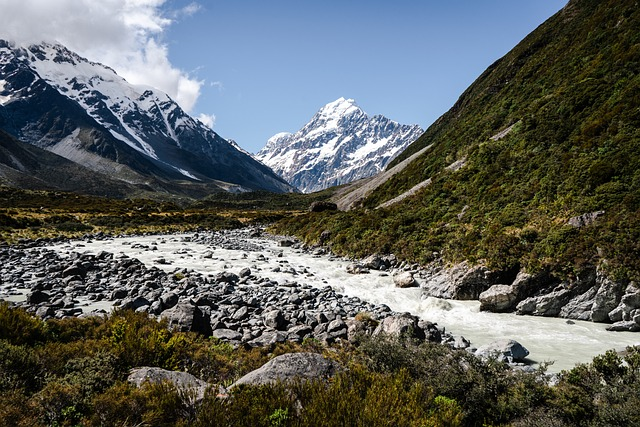mt cook, mountain, nature